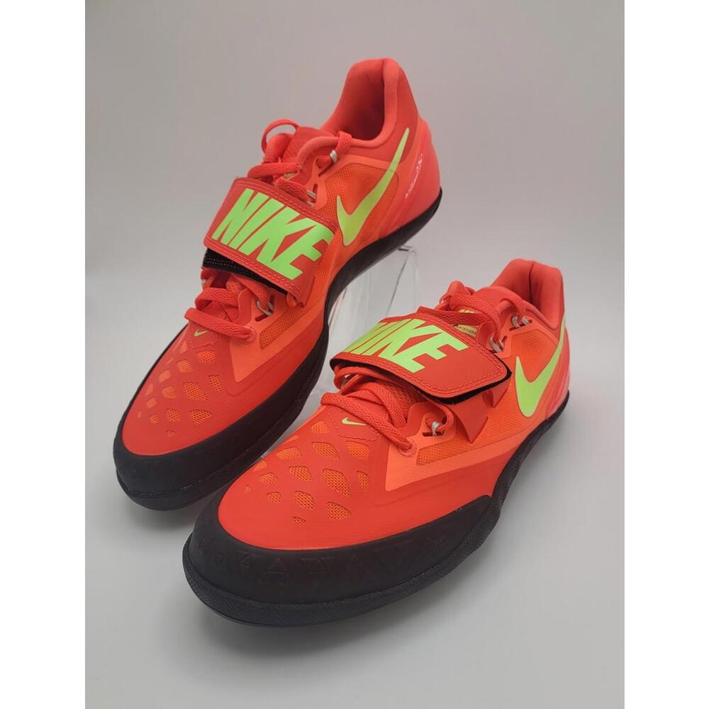 NEW Men's 7.5 Womens 9 Nike Zoom Rotational 6 Throws Bright Crimson Lime Blast